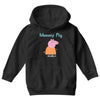 peppa pig mommy pig Youth Hoodie