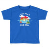 a turtle made it to the water Toddler T-shirt