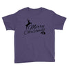 merry christmas flower Youth Tee