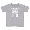 mustache made me do it funny Toddler T-shirt