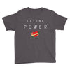 latina power with cute heart Youth Tee