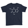 Caffeine Molecule Youth Tee