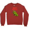hippity hoppity get off my property Crewneck Sweatshirt