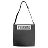 #winning printed Adjustable Strap Totes