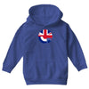 mod union jack, ideal gift, birthday present Youth Hoodie