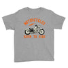 motorcycles born to ride Youth Tee