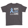 hope love cure stomach cancer awareness Youth Tee