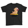yoga pug exhale Youth Tee