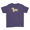 dachshund flower Youth Tee