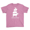 friends not food white Youth Tee