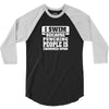 I Swim Because Punching People Is Frowned Upon 3/4 Sleeve Shirt