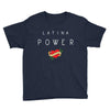 latina power with cute heart Youth Tee