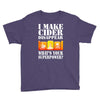 funny i make cider disappear, ideal gift or birthday present. Youth Tee