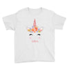 birthday unicorn family series sister Youth Tee