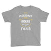legendary riders are born in 1973 Youth Tee