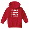 k pop coffee ramen k dramas Youth Hoodie