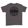 khabib nurmagomedov black logo Youth Tee