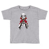 carcinoid cancer ribbon and rose Toddler T-shirt