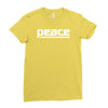 peace drum new Ladies Fitted T-Shirt