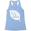 go outside Racerback Tank