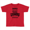 driver picks the music passenger shuts his cakehole Toddler T-shirt