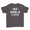 No Hablo Stupid Youth Tee