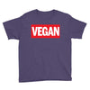 marvel logo parody vegan Youth Tee