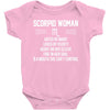 Scorpio Woman Baby Onesie
