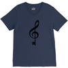 the music is the key V-Neck Tee