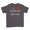 boobs &amp; fast cars Youth Tee