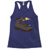 adventure boot Racerback Tank