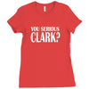 you serious Ladies Fitted T-Shirt