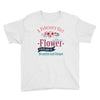 A February Girl Like A Flowers Youth Tee