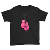 boxing gloves breast cancer Youth Tee