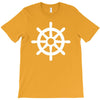 steering wheel sail boat funny T-Shirt