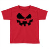 pumpkin face Toddler T-shirt
