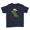 christmas dinosaur Youth Tee
