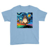 Totoro Van Gogh Parody Youth Tee