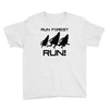 run forest run Youth Tee
