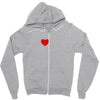 i' love my helicopter pilot Zipper Hoodie