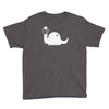 apatosaurus white Youth Tee