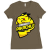 pikachu (2) Ladies Fitted T-Shirt