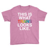 This Is What Trans Looks Like Youth Tee