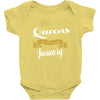 queens are born in january Baby Onesie