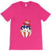 4th of July Peeking Baby Inside Egg T-Shirt