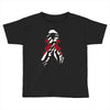 carcinoid cancer ribbon and rose Toddler T-shirt