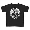 cat skull Toddler T-shirt