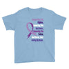 supporting the fighter, admiring the survivors, honoring the taken Youth Tee