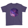 d20 galaxy Youth Tee