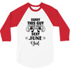 sorry this guy is already taken by a super sexy  june girl 3/4 Sleeve Shirt